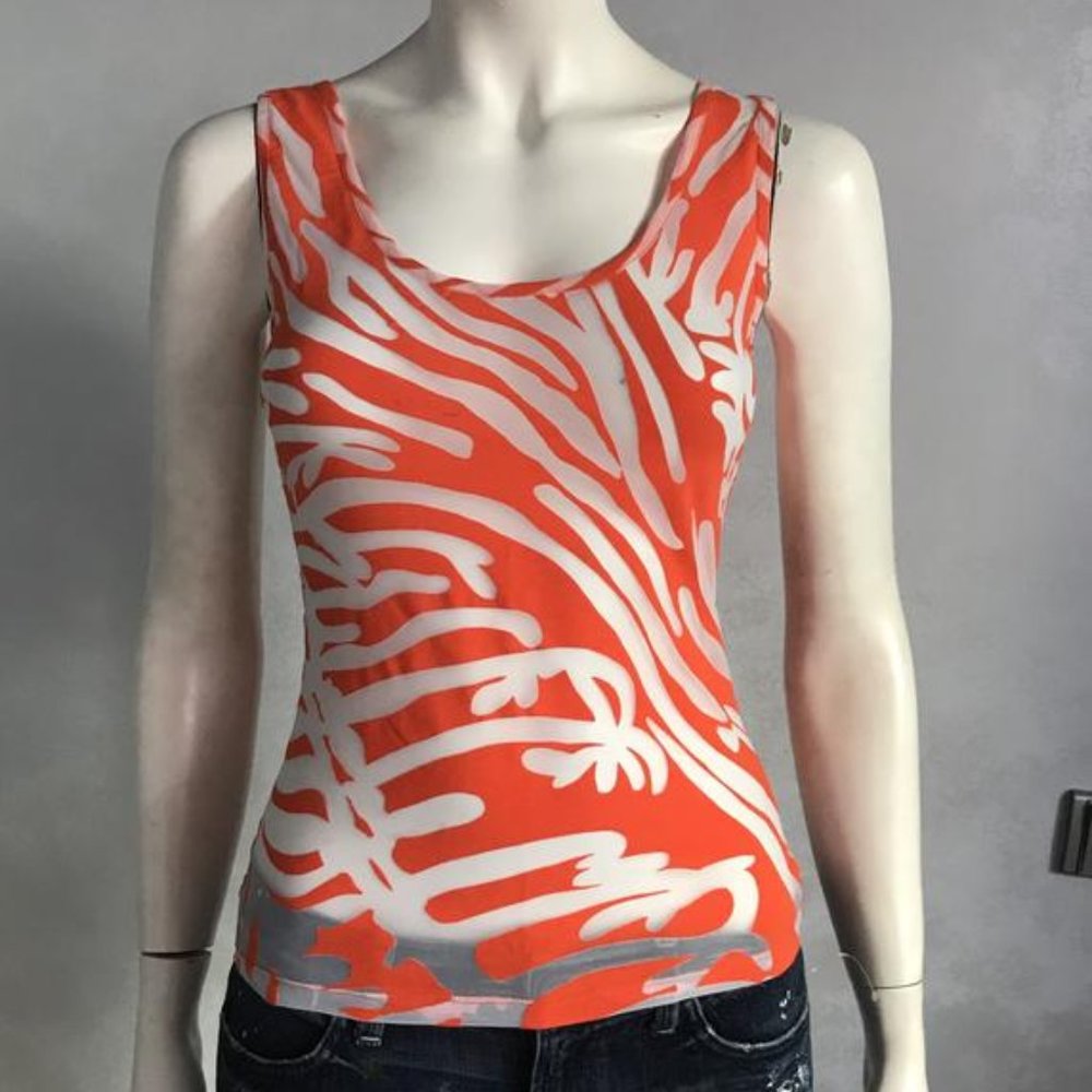 NWT GF Ferre  Zebra  Print Top